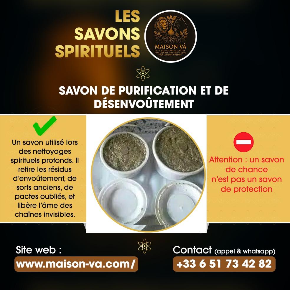 🕯️ SAVON DE PURIFICATION DE DÉSENVOÛTEMENT – MAISON VÂ