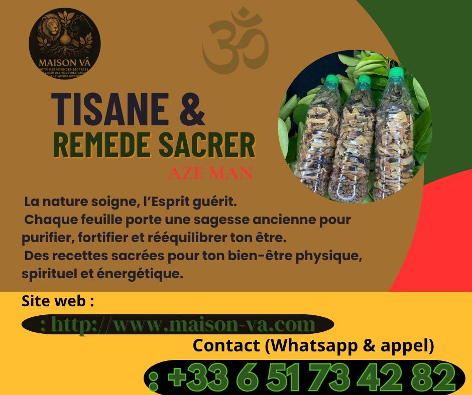 🌿 TISANES REMÈDES NATURELS SACRÉS – MAISON VÂ