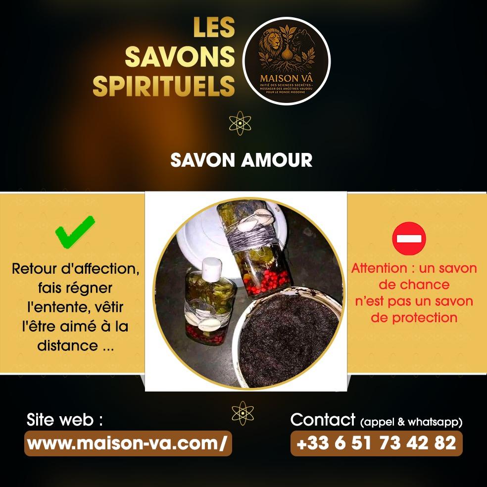 🌺 SAVON D’AMOUR, DE CHANCE AFFECTIVE & DE RETOUR AFFECTIF – MAISON VÂ 🌺