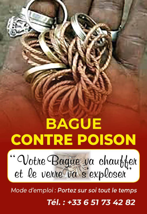 Bague Anti-Poison